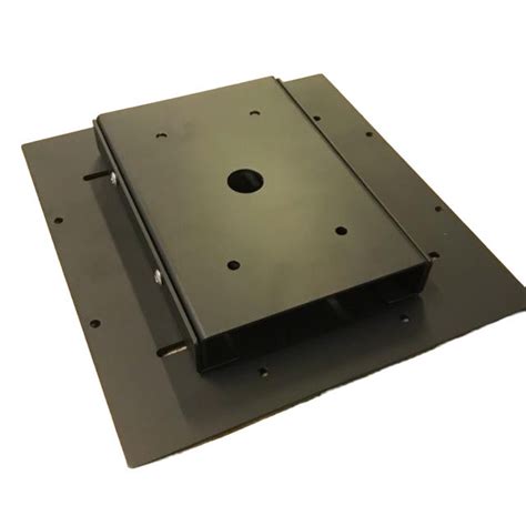 mailbox mounting brackets two metal poles|universal mailbox mounting plate.